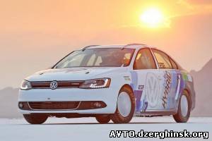 Volkswagen установил рекорд скорости за счет тюнинга силовой установки