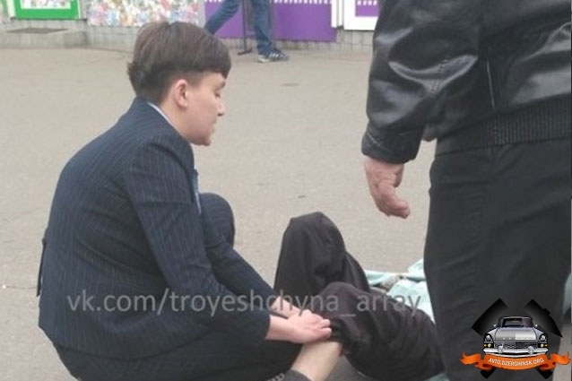 В Киеве сестра нардепа Савченко сбила женщину