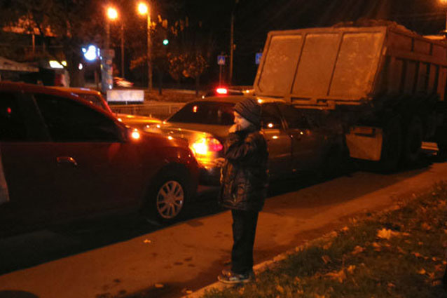 В Краматорске произошло ДТП с тремя автомобилями