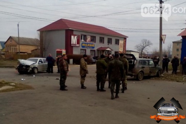 В Донецкой области вновь произошла авария с участием военных