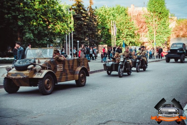 В Донбассе начали автопробег на технике времен Второй мировой