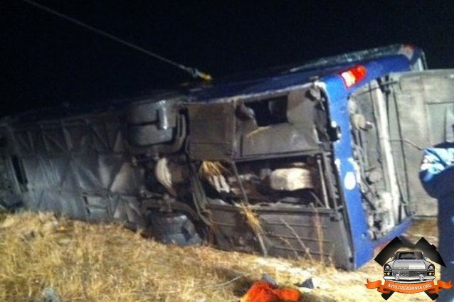 В аварии автобуса под Воронежем пострадали 11 жителей Донбасса