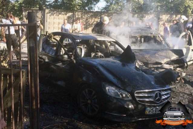 ДТП со стрельбой в Виннице: сгорели два авто, есть пострадавший